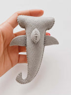 Hammerhead shark PDF sewing pattern