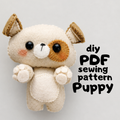 Dog pdf sewing pattern